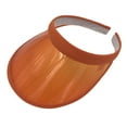 Ludlz Summer Unisex Sun Visors Hats Plastic Clear UV Protection Cap for