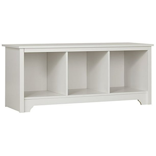 South Shore Entryway Cubby Storage Bench Pure White Walmart.ca