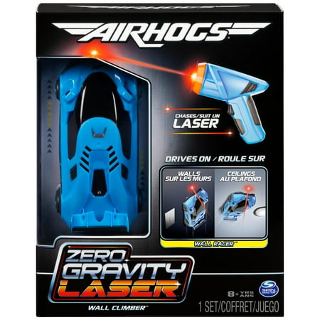 Air Hogs, Zero Gravity Laser, Laser-Guided Real Wall Climbing Race Car, Blue