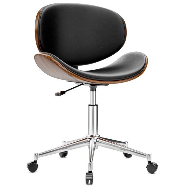 OKAKOPA Desk Chair Small Office Chair 360° Swivel Height Adjustable