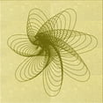 thumbnail image 1 of Ahgly Company Machine Washable Indoor Square Transitional Sun Yellow Area Rugs, 7' Square, 1 of 7