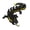 Brown, variant on 26cm 3D Printing Cool Black Dragon Model Simulation Chinese Dragon Joints Movable Decorative Ornaments