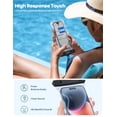 thumbnail image 3 of Funda impermeable para teléfono Lamicall Floating IPX8 para iPhone, 3 of 6