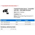thumbnail image 2 of Camshaft Position Sensor - Compatible with 2001 - 2005 BMW 325i Base 2002 2003 2004, 2 of 2