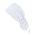 thumbnail image 2 of SAWOBUUN Adjustable Working Caps with Button & Sweatband, Women Ponytail Pouch Hats for Long Hair, 2 of 5