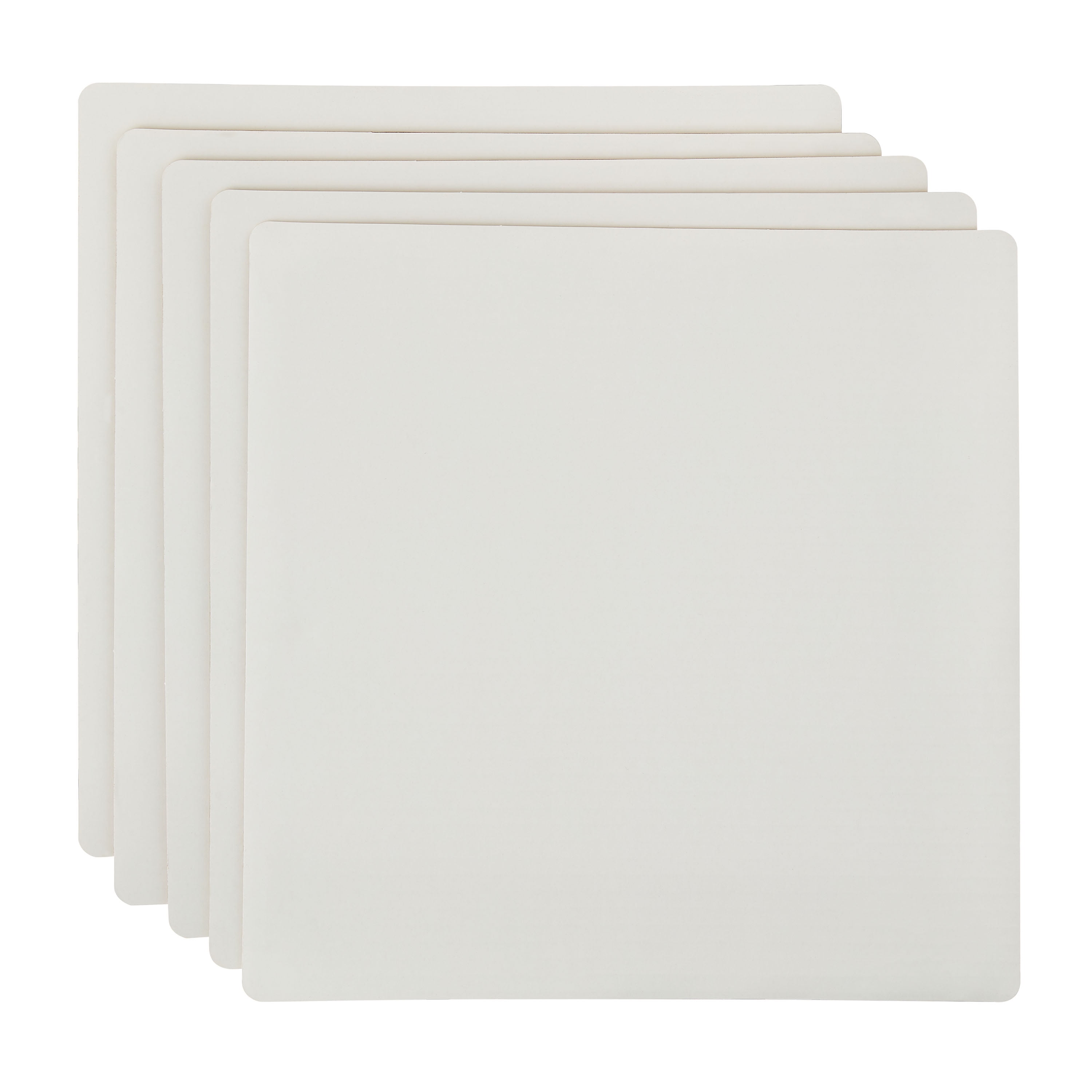 12" x 12" White Square Paper Cake Boards, 5 Count, by Way To Celebrate