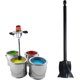 thumbnail image 2 of Paint Mixer Drill Attachment, Small Epoxy Resin Mixer Paddles Reusable Paint Stirrers Epoxy Stirrer, Drill Attachment & Paint Tools(black)(1pcs), 2 of 5