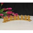thumbnail image 2 of German Silver golden color Ashta Lakshmi Idol Stand – Divine Prosperity & Grace in 8 Forms Temple Decor & Pooja Gift, 2 of 2