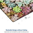 thumbnail image 4 of Succulents Mouse Pads, Natural Plants Mousepad for Design, Non-Slip Rubber Base Mousepad,Custom Rectangle Mouse Mat for Laptop, 4 of 5