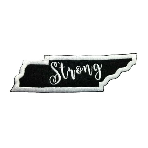 Nashville Strong Tennessee Strong Cookeville Strong Embroidered\Applique Iron On Patch