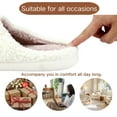thumbnail image 4 of BERANMEY Cute Christmas Slippers for Women & Men Plush Fuzzy Holiday House Slippers Warm Cozy Family Matching Slippers Non-Slip Sole Great Christmas Gift, 4 of 9