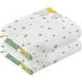 thumbnail image 2 of GZHJMY Lemon Daisy Flowers Dots Cotton Towels Set 2 Pcs Absorbent Hand Towel Face Towels Kitchen Towels Bath Towels for Bathroom Laundry Room Kitchen 16 x 28 Inches, 2 of 7