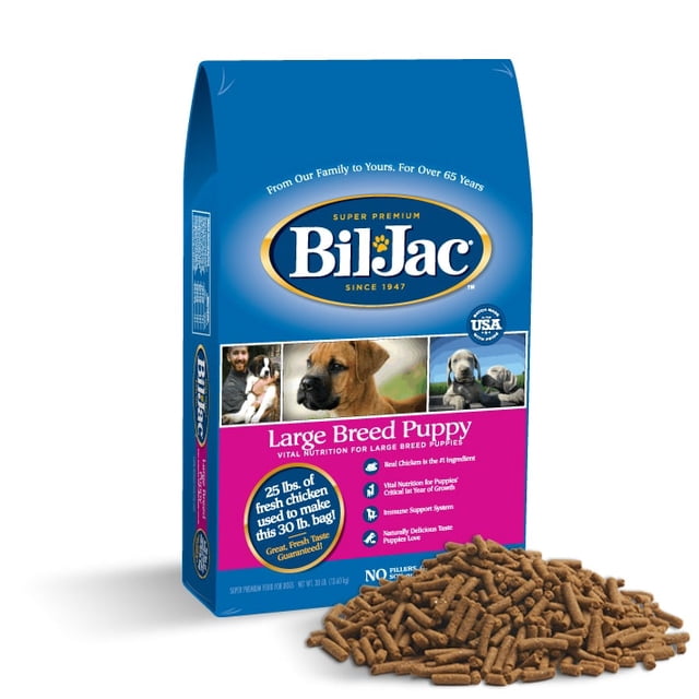 Alimento para perro BIL JAC CACHORRO RAZA GRANDE 13.6KG Bil-Jac BJ00908