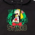 thumbnail image 3 of Hey Arnold! - Ho Ho Ho Stinko - Men's Pullover Hooded Fleece Sweatshirt, 3 of 5