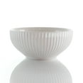 thumbnail image 4 of Elama Elle 18 Piece Porcelain Dinnerware Set with 2 Large Serving Bowls in White, 4 of 7