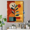 thumbnail image 4 of Qisvanset Simple Cityscape Abstract Canvas Print 12x16 Inch Apartment Art, 4 of 8