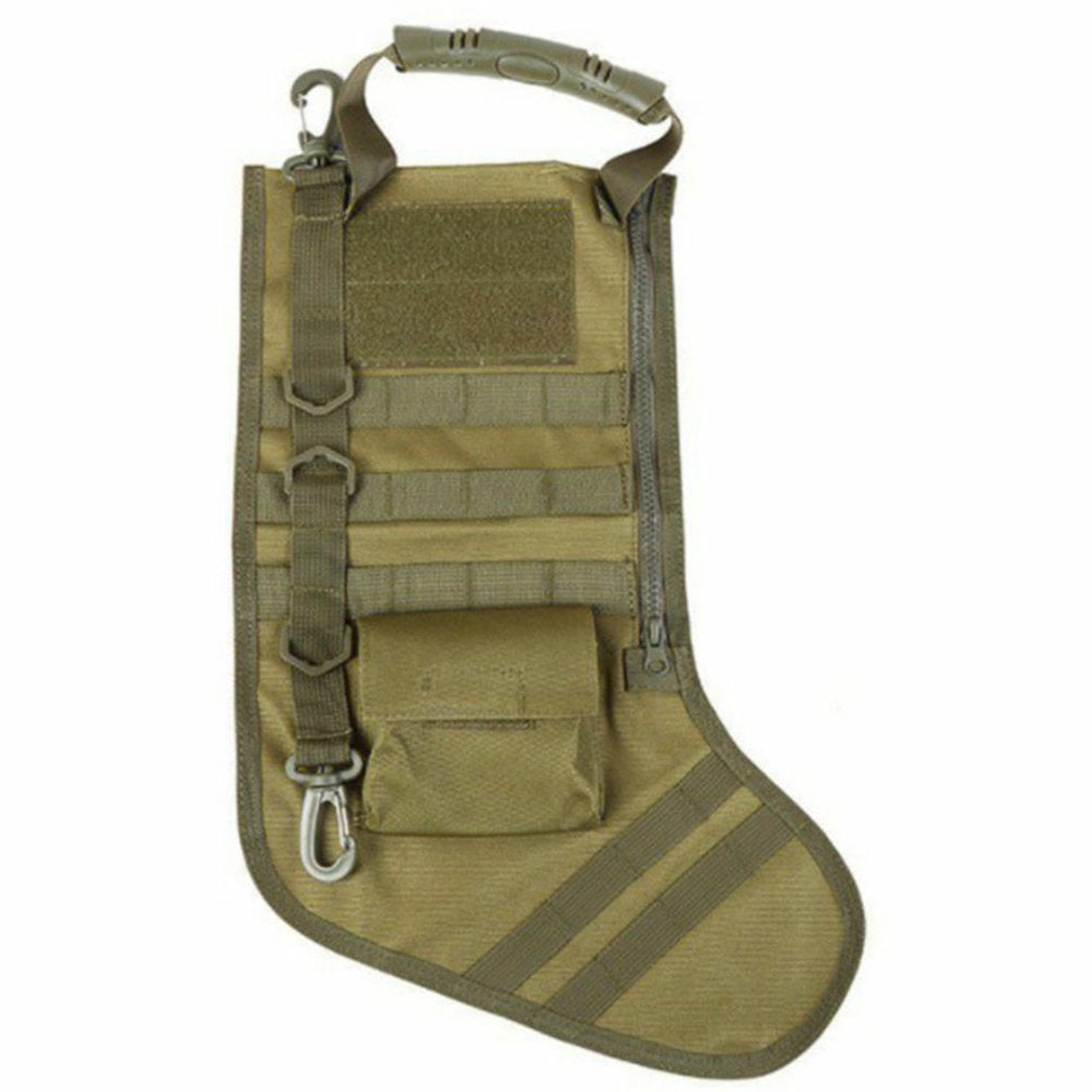 RuckUp Tactical Christmas Stocking with MOLLE Attachment Black RUXMTSB 