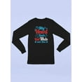 thumbnail image 3 of My Heart Beats Red White Blue Long Sleeve Toddler -Image by Shutterstock,  5 Toddler, 3 of 4