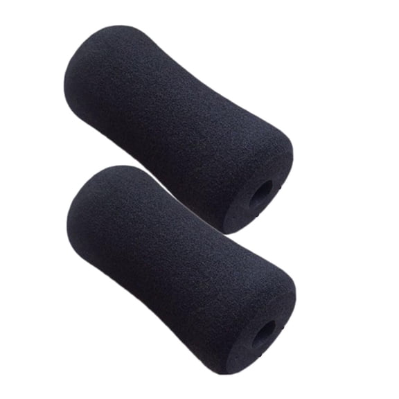 Dickly 2 Foam Rollers for Exercise Machines, Cover Pads with Handle Grips, for Home Gym XL
