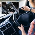 thumbnail image 5 of 2 Pack Car Coasters for Drinks Pink Bowknots Absorbent Drink Coaster for Cup Holders Ceramic Coaster with Fingertip Grip Non-Scratch Cork Base Home Decor Gifts, 5 of 6