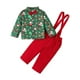 thumbnail image 2 of Disfraz de Navidad Hugo Conjunto de Traje Formal para Niños Botón de Manga Larga M, 2 of 10