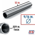 thumbnail image 4 of Tubo redondo de aluminio K&S Precision de 1,4 cm de diámetro exterior x 0,07 cm de pared x 30 cm, 4 of 5