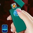 thumbnail image 5 of Latrodar Double-sided Tungsten Lighter Thin Sturdy able Compact Lighter Green 4x2.32 Inch Home Essentials, 5 of 5
