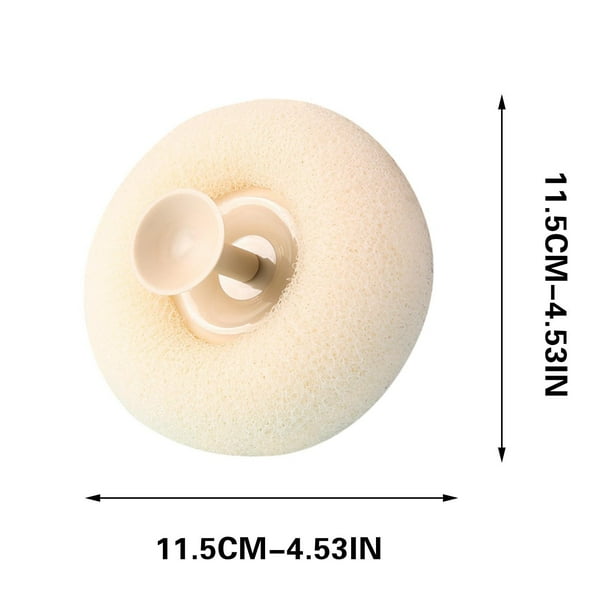 Cepillo de limpieza de esponja de baño, cepillo de limpieza de esponja de baño exfoliante súper suave para ducha, esponja exfoliante corporal para baño de masaje para mujeres, para adultos y niños.
