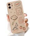 thumbnail image 1 of Compatible with Huawei Case with Cute Bear 3D Cartoon Pattern for Women Girls Soft Silicone Protective for Huawei- Milk Tea Bear, 1 of 6