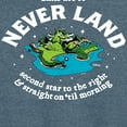 thumbnail image 3 of Disney - Peter Pan - Take Me to Neverland - Second Star to the Right - Women's Racerback Tank Top, 3 of 5