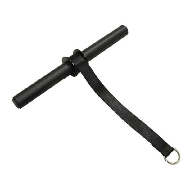 Rodillo de muñeca para antebrazo, entrenador de rodillo de muñeca, entrenamiento de fuerza de brazo para agarre de mano 44mm Negro