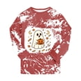 thumbnail image 5 of Xyant Halloween Pajamas Toddler Boy Pumpkin Ghost Pjs Sets Kids 2 Piece Long Sleeve Soft Cotton Sleepwear Girls Pajamas,Size 4-5 T, 5 of 8