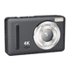 thumbnail image 5 of Cámara Digital CCD 4K, Cámara para Fotografía, Cámara para Videoblog, Cámara de Película, Mini Cámara 4K 30FPS para Adolescentes, Color Negro, 5 of 5