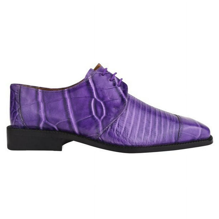 LIBERTYZENO Men's Genuine Leather Oxford Style Dress Shoes, Lace