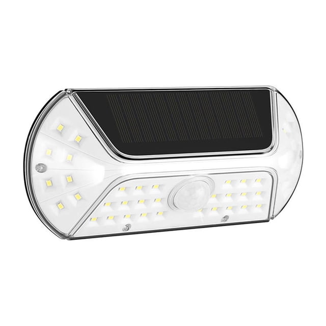 Wosthever Lámpara solar de pared con sensor para iluminación de jardín exterior Luces solares para exteriores LED de energía solar Iluminación y accesorios