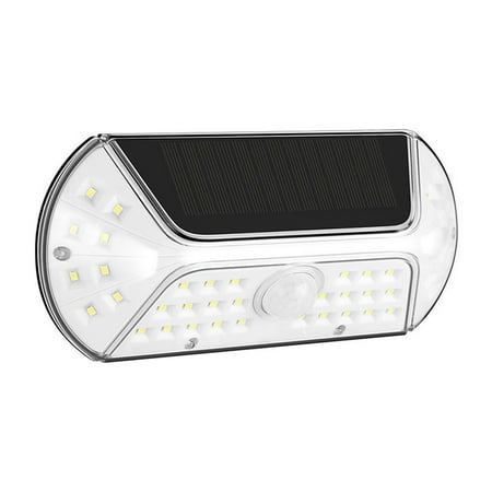 

Shapeueng Induction Wall Lamp Solar-Powered Sensor Security Lamp High Brightness Fence Light Long-Lasting LED Induction Wall Light with 180-Degree Sensing Angle