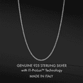 thumbnail image 7 of Italian 925 Sterling Silver Cuban Curb Link Chain Necklaces 2MM - 10.5MM, Solid 925 Italy, Next Level Jewelry, 7 of 7