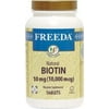Freeda Kosher Biotin 10 Mg - 250 Tablets