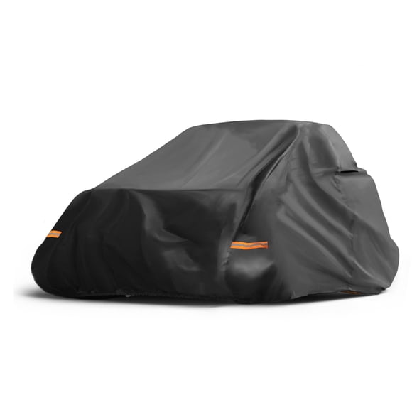 Cubierta UTV para Can-Am Maverick X3 RS Turbo 2 Asientos Cubierta Lado a Lado Impermeable para Can-Am Maverick X3 x RS Turbo RR Protección al Aire Libre Sol Lluvia 210D-PU Tela Oxford Negra