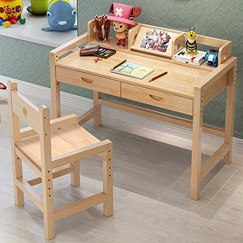 Tribesigns Kids Study Desk With Chair Height Adjule Solid This On Opens A Dialog That Displays Additional Images For Product With The Option To Zoom In Or Out