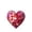 Multicolor, variant on Rirozkan Valentine's Day Heart Ornament, Colorful 2D Acrylic Hanging Decor 8x8 Inches, Pink Love Party Supplies, for Garden or Wall Decor