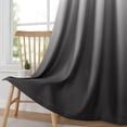 thumbnail image 3 of Cortinas opacas HOMEIDEAS, gris degradado, 132 x 213 cm, 2 paneles, 3 of 8