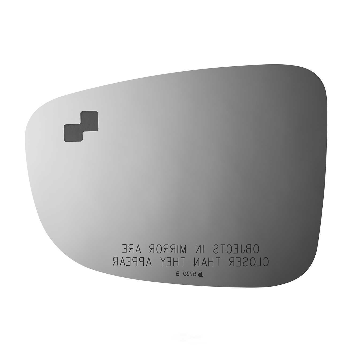 Burco Side View Mirror Replacement Glass - Clear Glass - 5739B