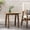 Natural Stained + Acacia Wood+4, variant on ZHICHUN  Selma End Table Outdoor Accent Side Table for Patio Backyard Poolside