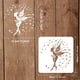 thumbnail image 2 of Plantilla de hadas para pintar, 30 x 30 cm, plantilla de hada de la sabiduría, alas reutilizables, varitas mágicas, plantillas para manualidades, estrellas de plástico PET., 2 of 4