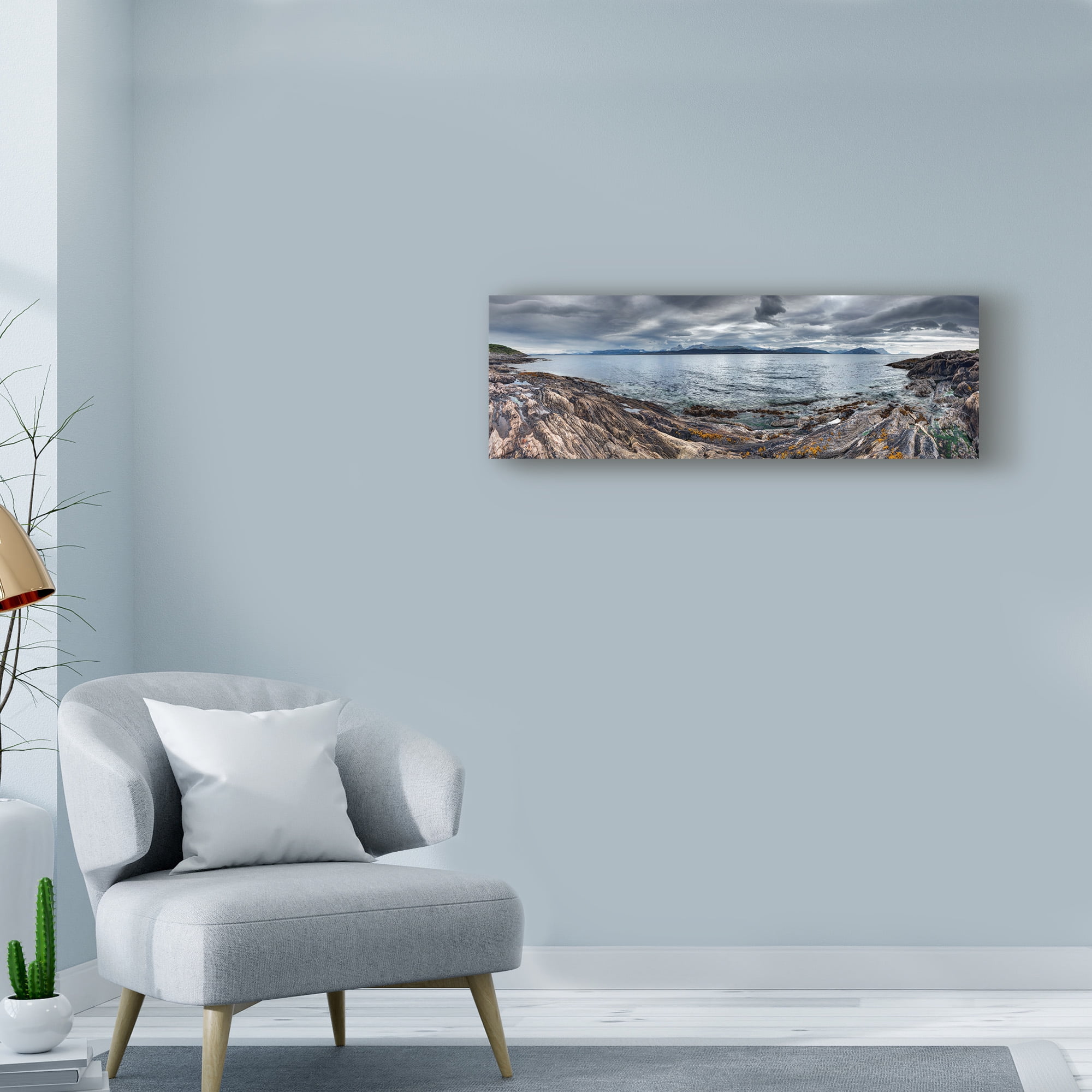 Trademark Fine Art 'Mountain Rustic Norway 21' Canvas Art by Maciej Duczynski