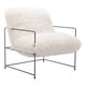 thumbnail image 1 of Sillon Pelut Kessa Muebles Blanco 75 x 85 x 84 cm, 1 of 5
