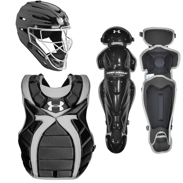 Under Armour Women's Victory Series Softball Catcher Gear Set, Black