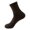 Café, variante sur Chaussettes de Sport Respirantes pour Hommes, Design Sans Nid d'Abeille, Couleur Unie, Chaussettes de Basket pour Automne Hiver Confort