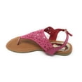 thumbnail image 2 of Victoria K Perforated Geo Design Sandals (Women), 2 of 5
